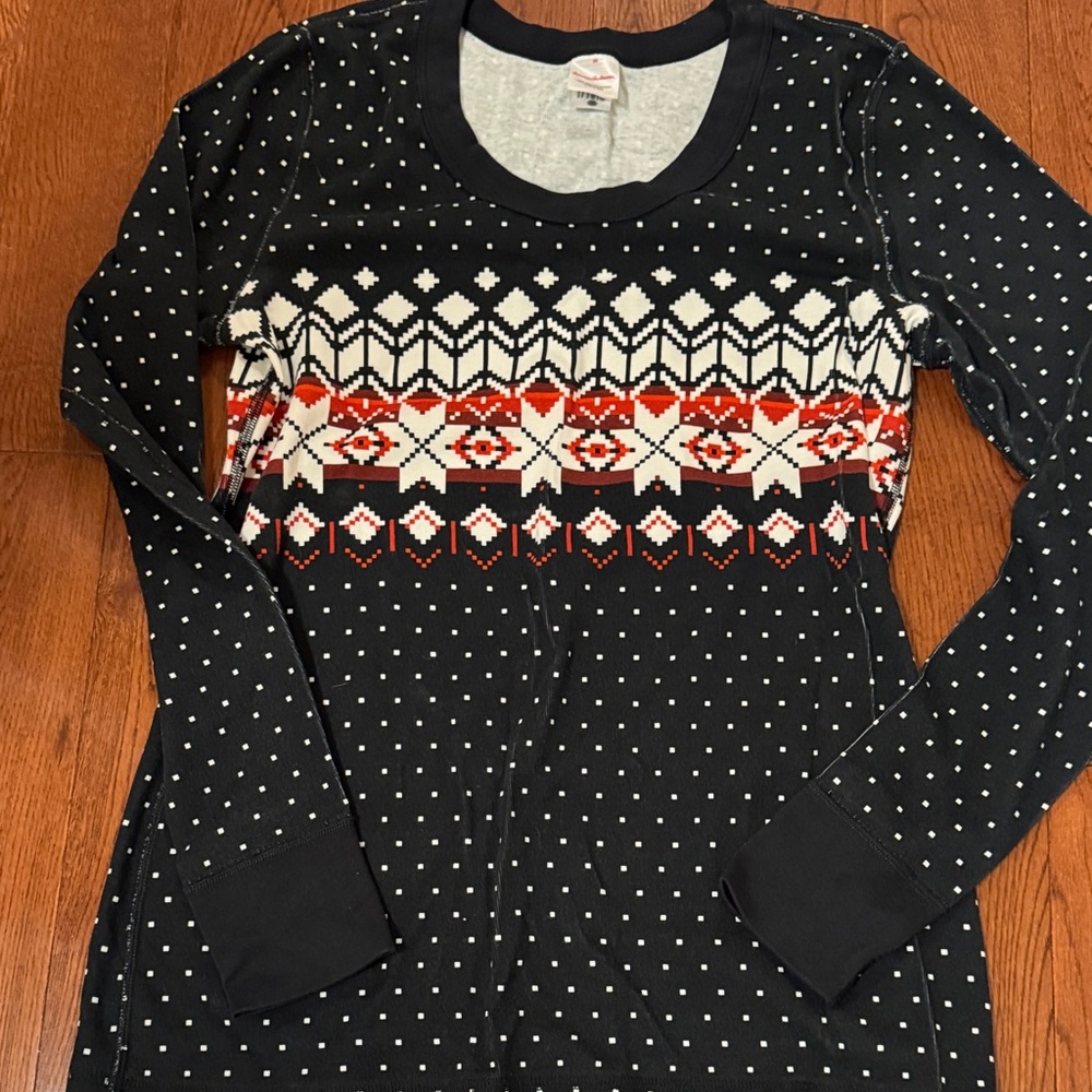 Hanna Andersson Fair Isle Christmas Pajamas